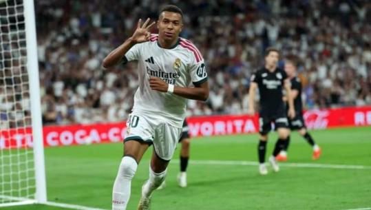 GOLAT/ Real Madridi 'poker' kundër Sociedadit, Kylian Mbappe shënon tre gola në La Liga