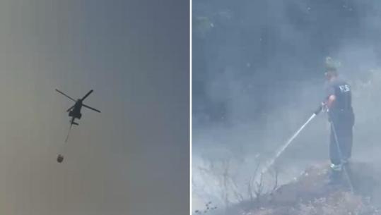 Zjarret, 7 vatra aktive! Flakët rrezikojnë disa banesa në Vranisht të Vlorës, ndërhyhet nga ajri, një i shoqëruar për zjarrëvënien (VIDEO)