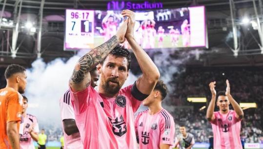 VIDEO/ Lionel Messi 'si vera', shënon tre gola! Inter Miami fiton 7-1 kundër Montreal