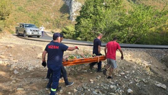 Mjeti përfundon në greminë në Mirditë, 1 i vdekur dhe 2 të plagosur