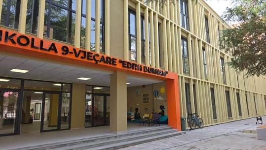 Tiranë/ Shkolla ‘Edith Durham’ gati për vitin e ri shkollor, hapësira të reja dhe kushte moderne për nxënësit