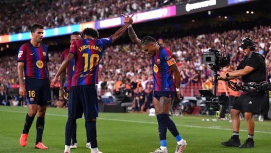 Spektakël i Rapinha-s dhe Yamal, Barça mposht Vallecano-n e shqiptarëve! Arsenal-i 'likuidon' Villa-n, Roma tremb rivalët (VIDEO)
