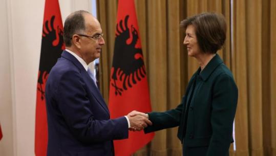 Presidenti i Republikës, Bajram Begaj, priti në një takim Ambasadoren e re të Zvicrës në Shqipëri, Siri Walt, me rastin e prezantimit të Letrave Kredenciale.