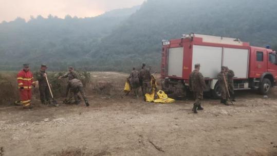 Zjarret në Fier/ Flakët përhapen drejt Peshtanit, terreni i vështirë pengon ndërhyrjen! Nis ndërhyrja nga ajri