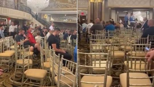Berisha braktiset nga demokratët në SHBA, karriget bosh në takimin në New Jersey