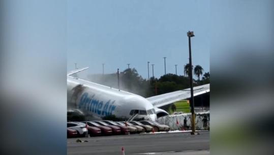Tragjedi në Miami, avioni i mallrave të Amazon del nga pista dhe përplas disa automjete, 5 viktima