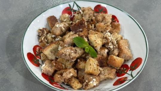 Papare vetëm me bukë e gjalpë, receta e 'famshme' e Mirela Andonit