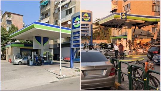 Tiranë/ Shpërthen depozita e karburantit ‘Eida’ te 'Brryli', shembet godina një katëshe! Tre punëtorë të plagosur (VIDEO)