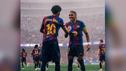 Spektakël i Rapinha dhe Yamal, Barcelona 'manita' kundër Feyenoord! Shënon edhe Jesus në Champions League
