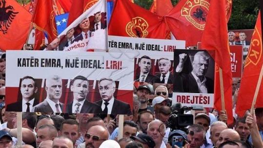 Marshimi në Prishtinë për ish-krerët e UÇK, Nufi: Sot, shqiptaria marshon për ata që e deshën Kosovën të lirë