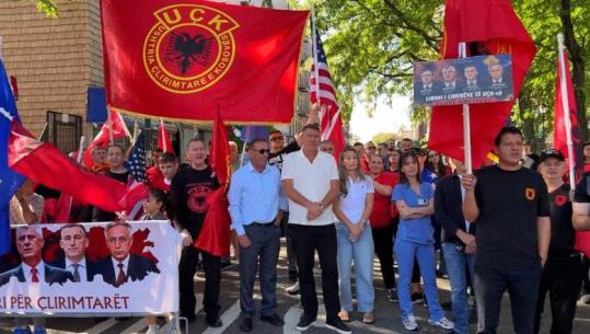 Në pritje të vendimit për 4 ish-krerët e UÇK, protestë në mbështetje të tyre në New York! Prefekti i Tiranës: Pafajësi për Thaçin, Veselin, Krasniqin e Selimin