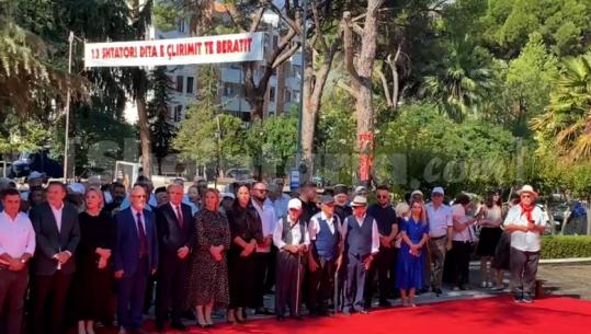 82-vjetori i çlirimit të  Beratit, homazhe dhe nderime në varrezat e Dëshmorëve