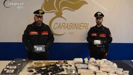 U kap me kokainë me vlerë 4 milionë euro, dënohet me 10 vite burg shqiptari në Itali! Në banesë i gjenden edhe arsenal armësh