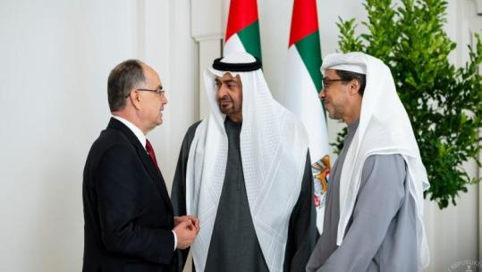 Begaj vizitë zyrtare në Emiratet e Bashkuara Arabe, takon Presidentin Mohamed bin Zayed: forcojmë lidhjet politike, ekonomike dhe investimet