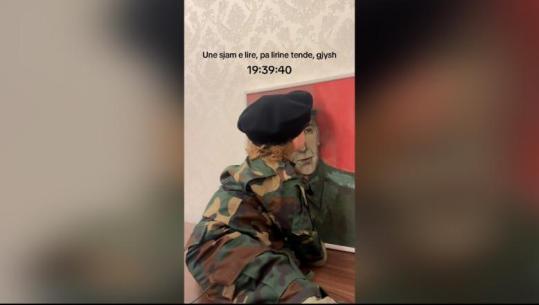 Sot vendimi i Hagës, mbesa e Jakup Krasniqit puth portretin e gjyshit: S’jam e lirë pa lirinë tënde