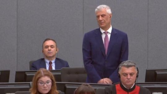 LIVE TV- Gjykata e Hagës rrëzon akuzat për krime kundër njerëzimit! Dënon me 25 vite burg Hashim Thaçin për krime lufte