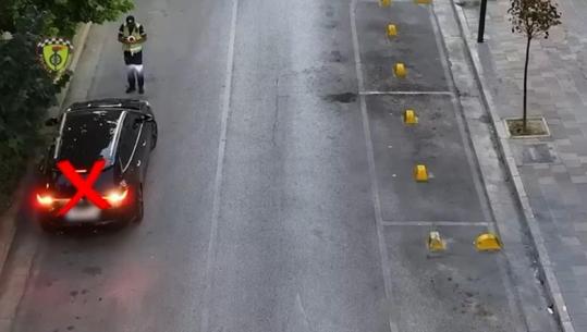 Parkimet e gabuara/ Rrugorja e Fierit monitorim me dron për shkelësit e qarkullimit