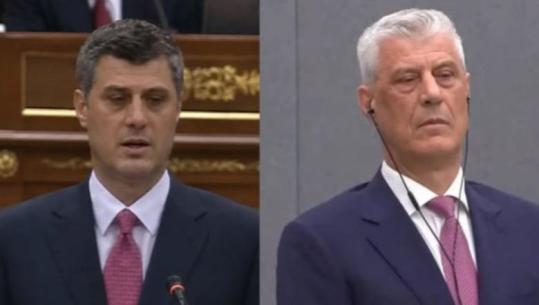 Nga Pavarësia te dënimi në Hagë,Hashim Thaçi zgjodhi këtë kravatë në dy momentet më historike të jetës së tij politike