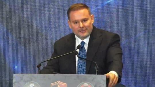 Konferenca e Shoqatës së FBI në Tiranë, Demo: Prioritet rritja e kapaciteteve dhe dixhitalizimi i policisë! Olsian Çela: Strategji të reja për të luftuar krimin