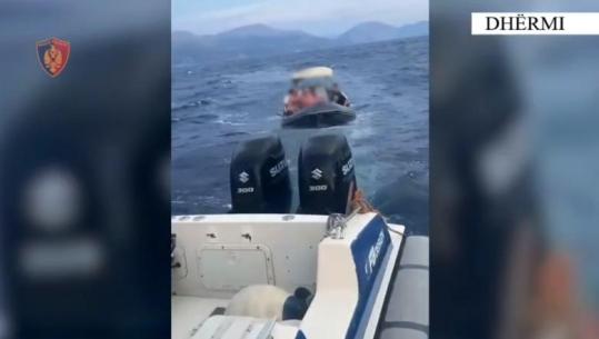 Dhërmi/ Gomonia pëson avari, Policia Kufitare shpëton 5 persona që rrezikonin mbytjen
