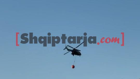 Fier/ Zjarr në kodrat e Pojanit pranë Parkut të Apolonisë, nis ndërhyrja nga ajri