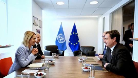 Dialogu Kosovë-Serbi, Kallas kërkon përparim pas takimeve të ndara me Kurtin dhe Vuçiçin: Marrëveshjet e arritura nga BE janë detyruese