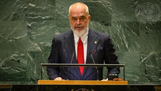 Rama përfaqëson Shqipërinë në OKB, nesër fjalimi në Asamblenë e Përgjithshme