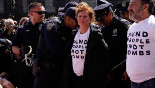 Protesta në New York para fjalimit të Netanyahut në OKB, 100 të shoqëruar! Mes tyre edhe aktorja e njohur