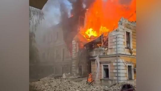 Ukraina nën sulme të reja ruse, goditen zonat e banuara në Kiev dhe Kharkiv! Droni godet Akademinë e Shkencave në 'zemër' të kryeqytetit
