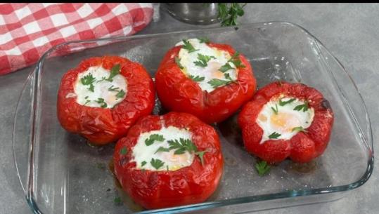 Speca pufka me gjizë dhe vezë nga zonja Mirela
