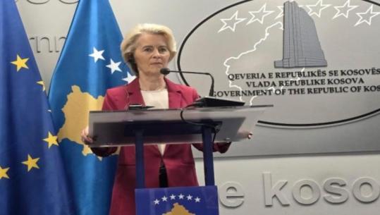 'Stabiliteti institucional është themeli', Von der Leyen apel Kosovës: Zgjidhni presidentin dhe vazhdoni reformat drejt BE-së
