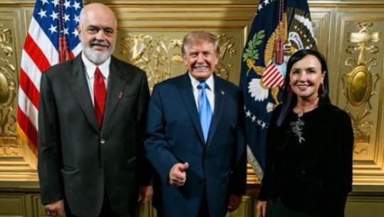 Vizita në SHBA, kryeministri Rama publikon foto me Presidentin Donald Trump! Krahas tyre edhe bashkëshortja e kryeministrit