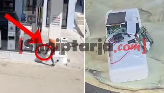 ‘Eksploziv’ me kuti pice, në pranga 21-vjeçari që kërcënoi pronarin e karburantit në Dibër: 50 mijë euro ose të hedh biznesin në erë