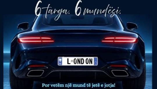 ‘London’, ‘Kosova’ apo ‘M0N3Y’? Targat e personalizuara për herë të parë në ankand online, kushtojnë deri në 6 500 euro