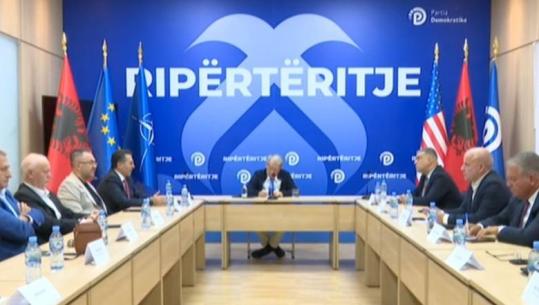 Harta e re territoriale/ 5 ditë para votimit në Kuvend, Berisha mbledh aleatët: Drafti i PS i njëanshëm