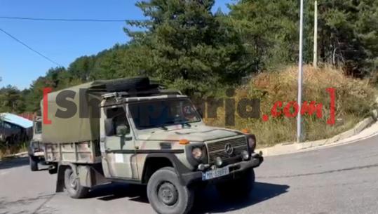 Zjarri në Gjinar/ Forcat e Armatosura i bashkohen operacionit për shuarjen e flakëve