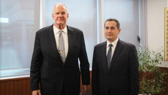 Ambasadori Wendt takim me Klodian Brahon dhe kreun e BKH-së: Në fokus lufta kundër krimit dhe trafikut të drogës, janë prioritete të Presidentit Trump!
