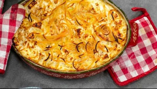Pastiçe me qumësht dhe djathë nga zonja Mirela