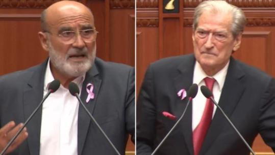 'E hengre turpin me bukë'- Ndryshoi qëndrim për 'Territorialen', Berisha përplaset me Sinajn në Kuvend: Sali, të kam ruajtur për shkak të moshës, s'kam folur për të zezat që i ke bërë Vlorës