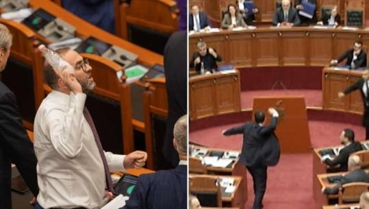 Vezë e shishe uji në drejtim të Ramës, PS kërkon përjashtimin e Bardhit dhe Balliut pas kaosit në seancën ku u miratua Territorialja