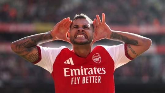 Arsenal lë pas disfatën me Brighton, fiton me përmbysje kundër Leeds! Golat nga Calafiori dhe Guimaraes