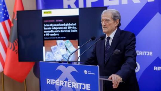 Berisha: Bardhi e Balliu u përjashtuan nga Kuvendi pa asnjë bazë ligjore me urdhër të Ramës, është armik i parlamentarizmit