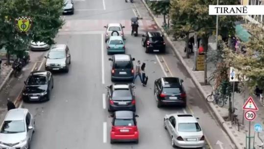 Policia Rrugore nis gjobat edhe për këmbësorët në Tiranë! 78 të ndëshkuar në 24 orë për shkelje të rregullave