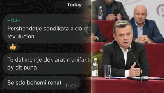 'Saliu është kudo', Balla nxjerr mesazhet: Aurel Bylykbashi bën thirrje për ndërprerje të punës në fabrika