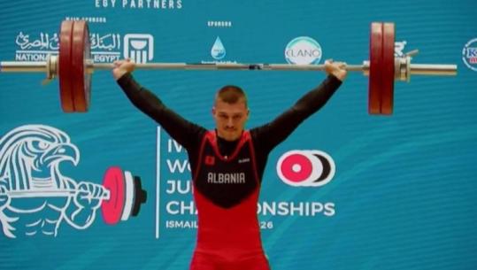 Evropiani i peshëngritjes në Durrës, vjen medalja e parë për Shqipërinë! Rrasa fiton të bronztën në shtytje