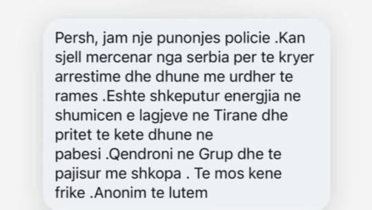 ‘Mercenarë serbë po arrestojnë protestuesit’, Policia e Shtetit përgënjeshtron pretendimet në rrjetet sociale: Synojnë të nxisin konflikt duke shfrytëzuar ndjenjat nacionaliste (FOTOT)