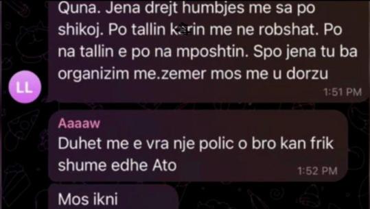 Thirrje për vrasje policësh në grupin e WhatsApp-it të protestuesve? Balla publikon mesazhet: Merrni thika me vete!