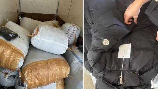 Kapet ngarkesa me 660 kg veshje të padeklaruara nga Turqia, mes tyre marka luksoze! Dogana sekuestron mallin, gjobë sa 6-fishi i detyrimit të papaguar