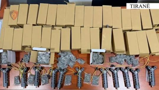 Shiste llastiqe e sfera metalike për protestuesit e dhunshëm, arrestohet 23-vjeçari në Tiranë! I gjendet magazina me 239 dronë dhe mbi 450 pajisje të kontrabanduara