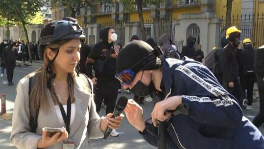 Protestuesi: Gjimanzi është humbje kohe! E nisën vetë luftën, mirë ia bëjmë që i qëllojmë policët me gura